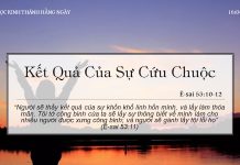 Kết Quả Của Sự Cứu Chuộc – 16/4/2022