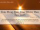 Tsis Muaj Yam Yuav Khwv Rau Tus Tswv – 23/4/2022