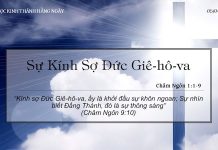 Sự Kính Sợ Đức Giê-hô-va – 5/4/2022