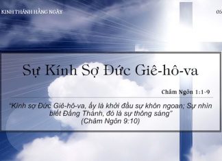 Sự Kính Sợ Đức Giê-hô-va – 5/4/2022