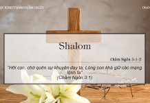 Shalom – 6/4/2022