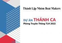 Thành Lập Nhóm Beat Makers – Dự Án Thánh Ca – Phòng Truyền Thông TLH