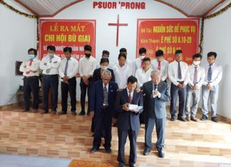 Bình Phước: Ra Mắt Chi Hội Tin Lành Thứ 61 và Bổ Nhiệm Quản Nhiệm