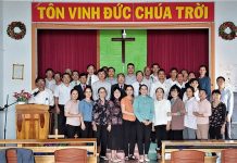 Quảng Ngãi: Hiệp Nguyện Giáo Phẩm, Chấp Sự Tháng 05/2022