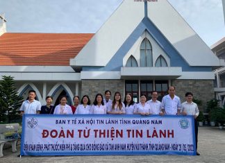 Ban Y Tế Tin Lành Quảng Nam: Công Tác Từ Thiện Tại Xã Tam Anh Nam, Huyện Núi Thành