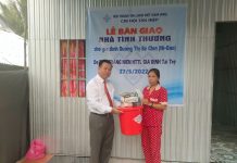 Kiên Giang: Hội Thánh Tân Hiệp Cất Nhà Tình Thương
