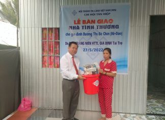 Kiên Giang: Hội Thánh Tân Hiệp Cất Nhà Tình Thương