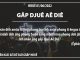 Găp Djuê Aê Diê – 1/6/2022