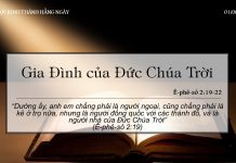 Gia Đình của Đức Chúa Trời – 1/6/2022