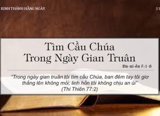Tìm Cầu Chúa Trong Ngày Gian Truân – 11/5/2022