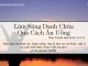 Làm Sáng Danh Chúa Qua Cách Ăn Uống – 16/5/2022