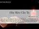 Hãy Kêu Cầu Ta – 20/5/2022
