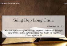 Sống Đẹp Lòng Chúa – 22/5/2022