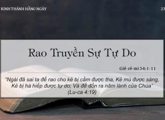 Rao Truyền Sự Tự Do – 23/5/2022