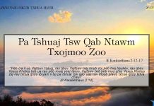 Pa Tshuaj Tsw Qab Ntawm Txojmoo Zoo – 25/5/2022