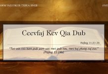 Ceevfaj Kev Qia Dub – 7/5/2022