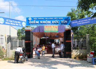 Bình Thuận: Lễ Cảm Tạ Chúa – Ra Mắt Điểm Nhóm Đức Tín