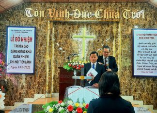 Quảng Nam: Bổ Nhiệm Quản Nhiệm Chi Hội Tiên Lãnh
