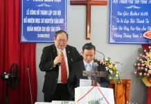 Bình Thuận: Công Bố Thành Lập Chi Hội Và Bổ Nhiệm Quản Nhiệm HTTL Tân Tiến