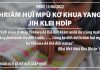 Hriăm Huĭ Mpŭ Kơ Khua Yang Jih Klei Hdĭp – 13/6/2022