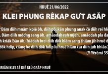 Klei Phung Rêkap Gưt Asăp – 21/6/202