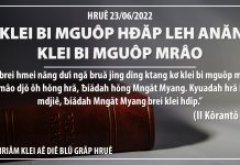 Klei Bi Mguôp Hđăp Leh Anăn Klei Bi Mguôp Mrâo – 23/6/2022