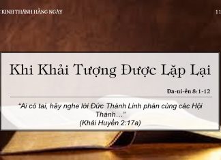 Khi Khải Tượng Được Lặp Lại – 11/6/2022