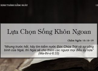 Lựa Chọn Sống Khôn Ngoan – 12/6/2022
