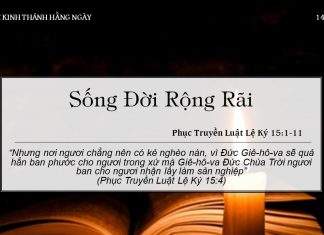 Sống Đời Rộng Rãi – 14/6/2022