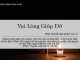 Vui Lòng Giúp Đỡ – 15/6/2022