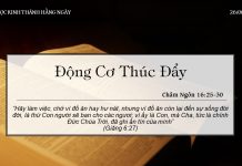 Động Cơ Thúc Đẩy – 26/6/2022