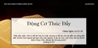 Động Cơ Thúc Đẩy – 26/6/2022