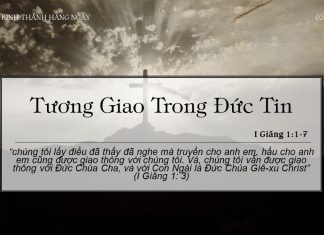 Tương Giao Trong Đức Tin – 3/6/2022