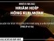 Hriăm Hdĭp Hŏng Klei Mơak – 1/8/2022
