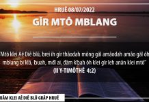 Gĭr Mtô Mblang – 8/7/2022