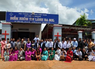 Đăk Lăk: Lễ Công Bố Chi Hội Tin Lành Ea Sol