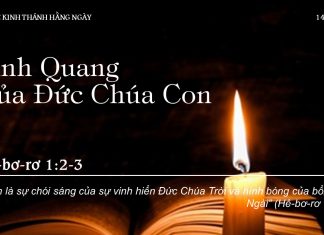 Vinh Quang Của Đức Chúa Con – 14/7/2022