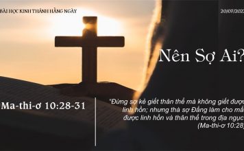 Nên Sợ Ai? – 20/7/2022