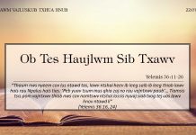 Ob Tes Haujlwm Sib Txawv – 22/7/2022