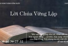 Lời Chúa Vững Lập – 23/7/2022