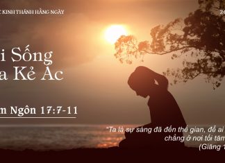 Lối Sống của Kẻ Ác – 24/7/2022