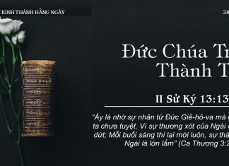 Đức Chúa Trời Thành Tín – 28/7/2022
