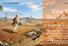Kiên Trì Rao Giảng – 8/7/2022