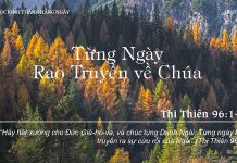 Từng Ngày Rao Truyền về Chúa – 9/7/2022