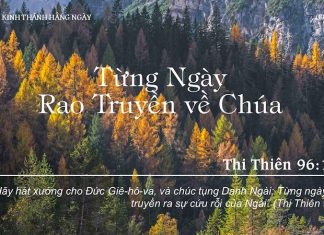 Từng Ngày Rao Truyền về Chúa – 9/7/2022