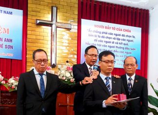Quảng Nam: Bổ Nhiệm Quản Nhiệm Chi Hội Tin Lành Quế Sơn