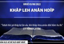 Khăp Leh Anăn Hdĭp – 3/8/2022