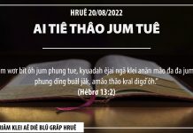 Ai Tiê Thâo Jum Tuê – 20/8/2022