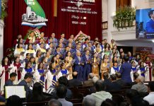 Lễ Cảm Tạ Chúa, Kỷ Niệm 100 Năm Thành Lập Hội Thánh Tin Lành Sài Gòn