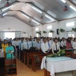 Quang cảnh Lễ Bế Giảng bên trong Nhà thờ